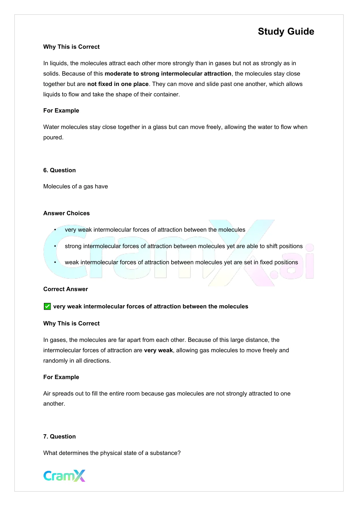 Chemistry - States of Matter - Page 4 preview image