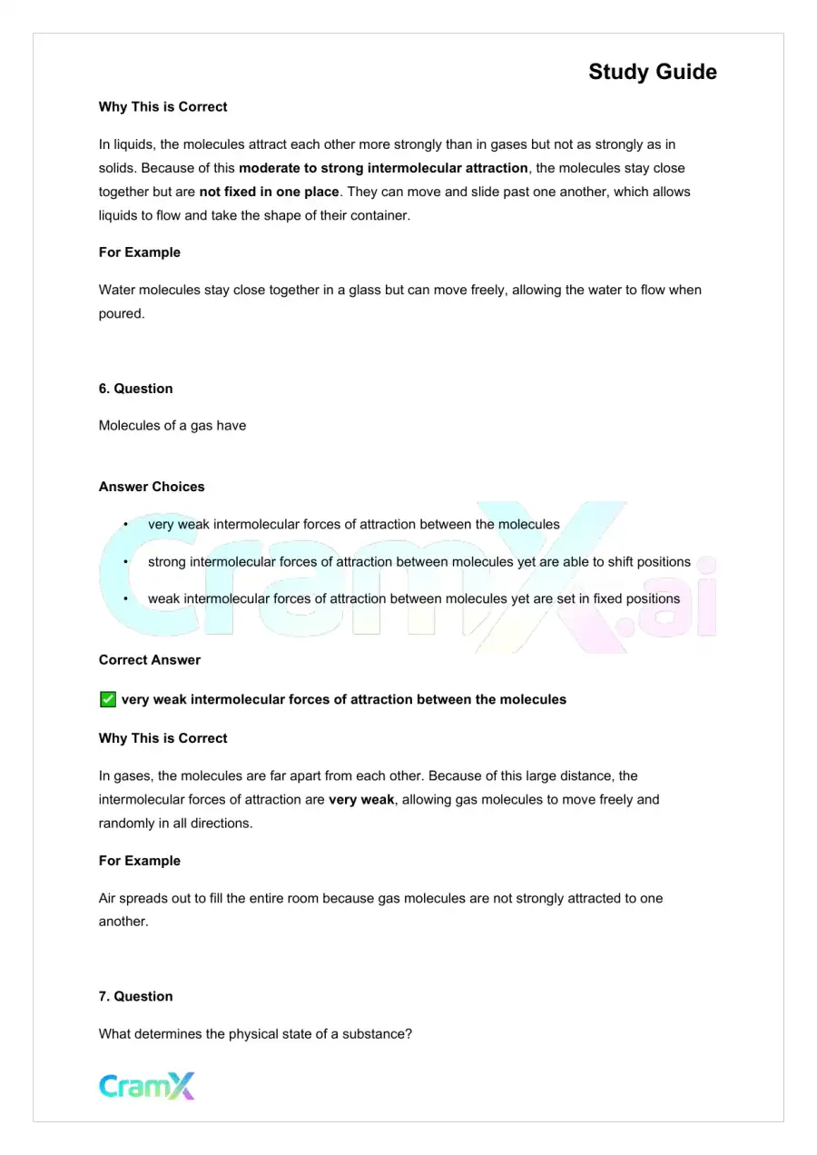 Chemistry - States of Matter, page 4