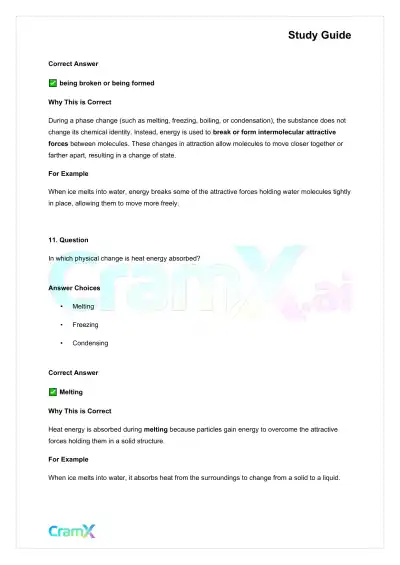 Chemistry - States of Matter - Page 7 preview image