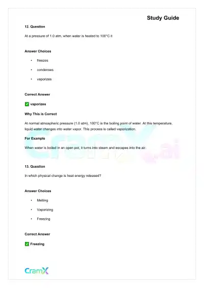 Chemistry - States of Matter - Page 8 preview image