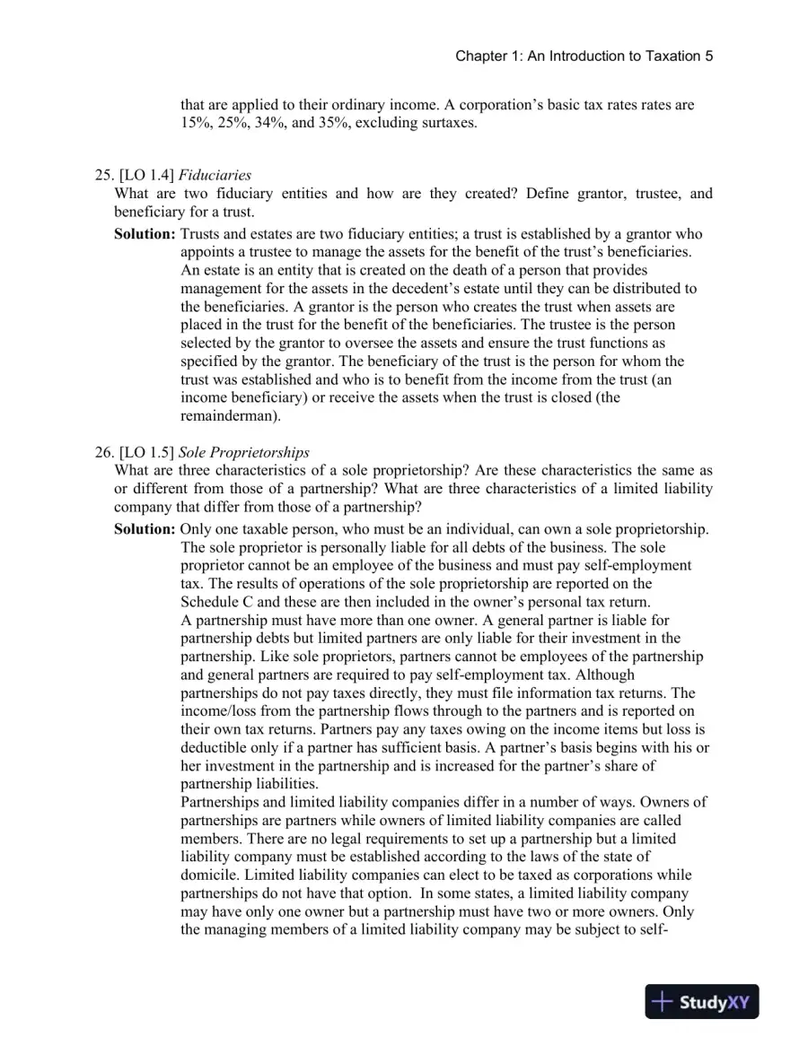 Taxation For Decision Makers, 2017th Edition Solution Manual, page 6