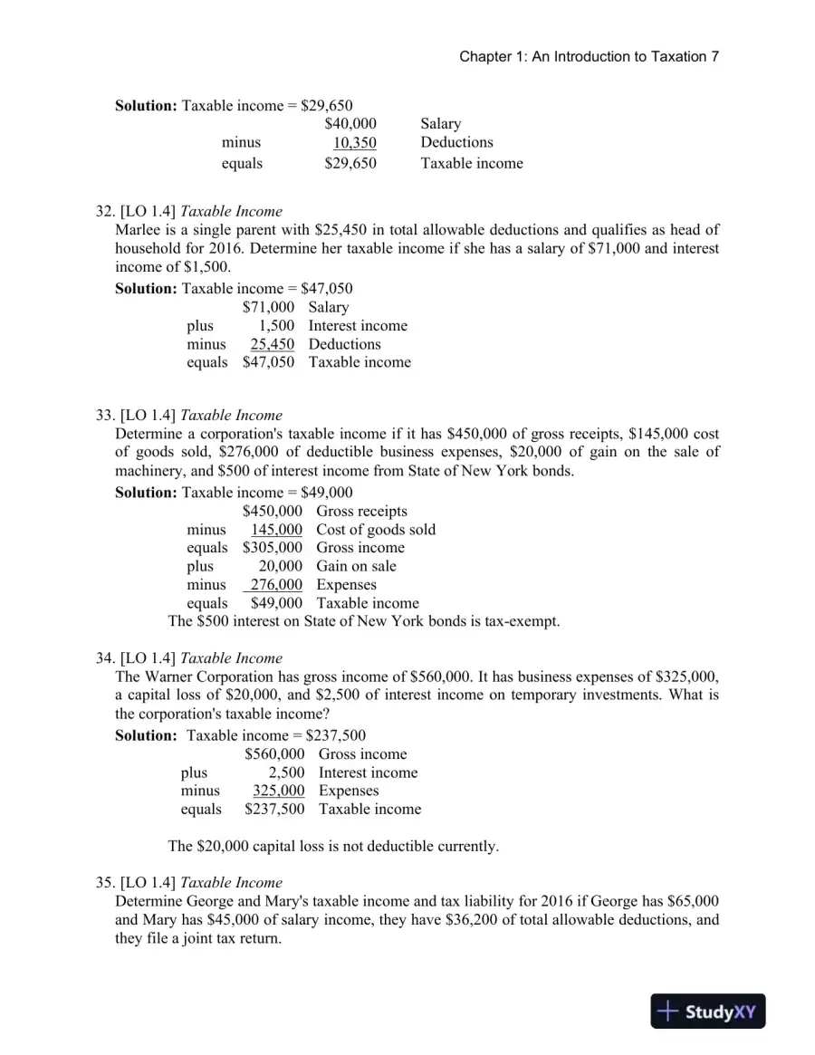 Taxation For Decision Makers, 2017th Edition Solution Manual, page 8