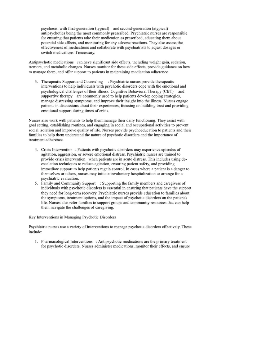 The Role of Psychiatric Nurses in the Management o, page 2