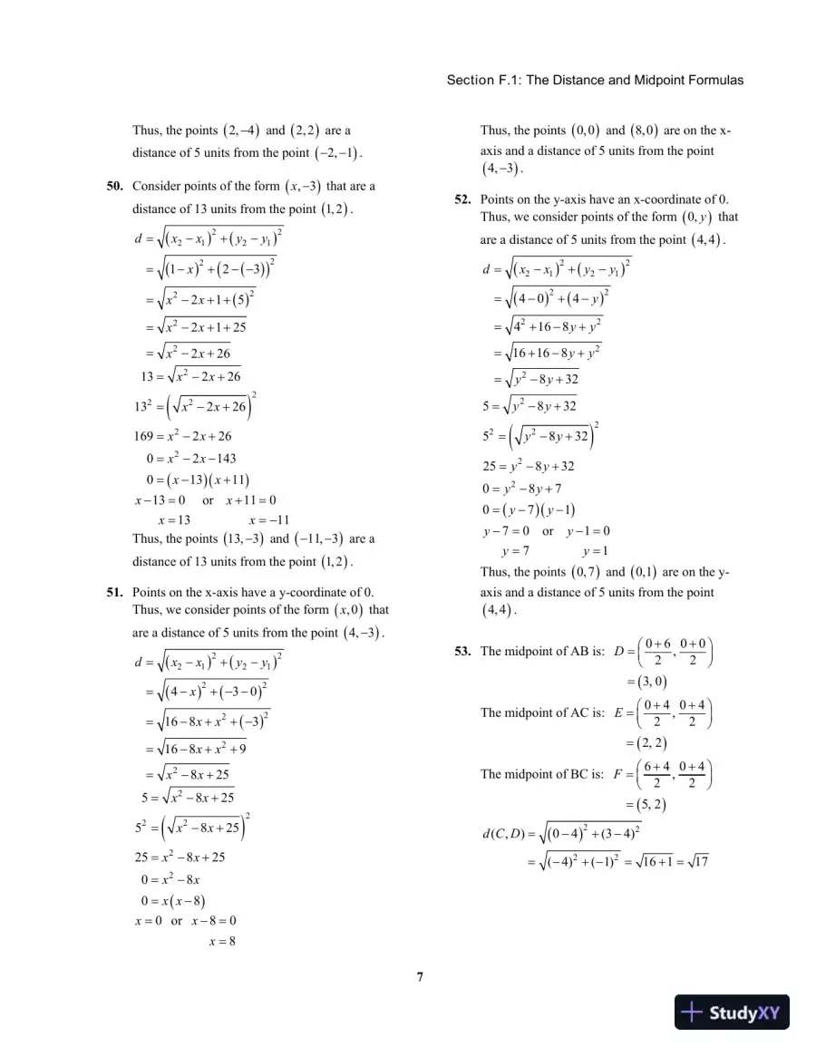 Solution Manual for Precalculus: Concepts Through Functions, A Unit Circle Approach to Trigonometry, 4th Edition, page 13
