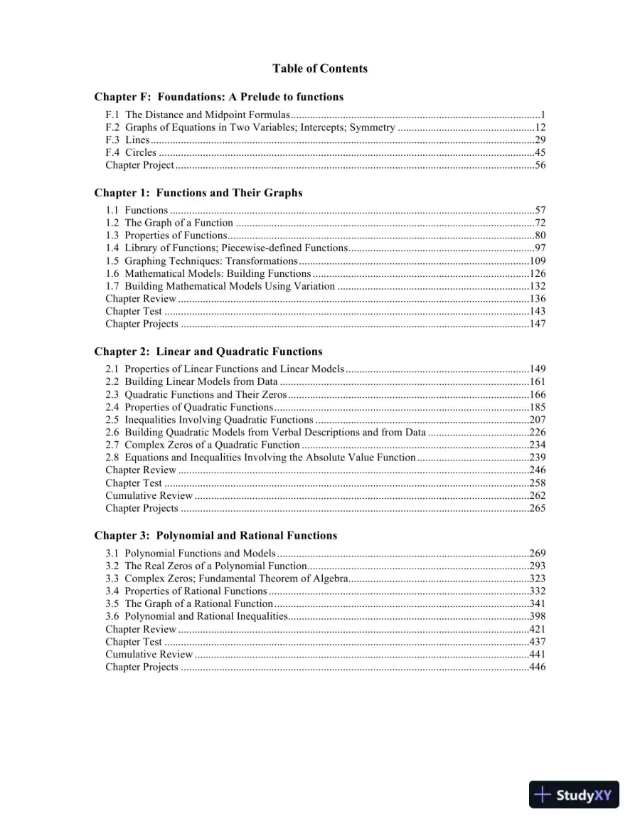 Solution Manual for Precalculus: Concepts Through Functions, A Unit Circle Approach to Trigonometry, 4th Edition, page 3