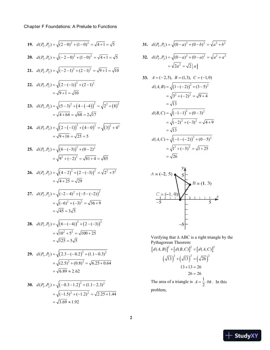 Solution Manual for Precalculus: Concepts Through Functions, A Unit Circle Approach to Trigonometry, 4th Edition, page 8