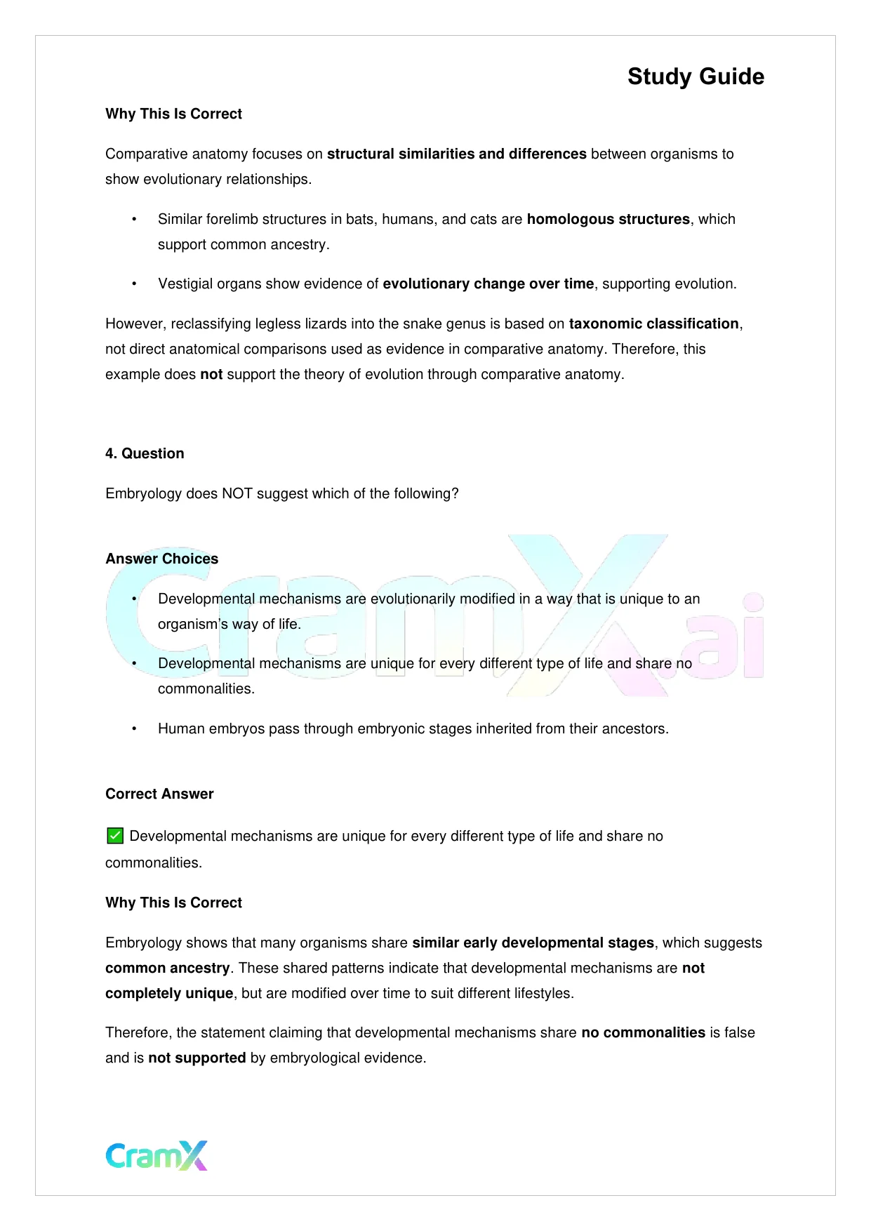 Biology - Principles of Evolution - Page 9 preview image