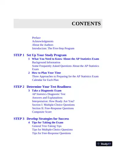 5 Steps to a 5: AP Statistics 2024 (2024) - Page 11 preview image