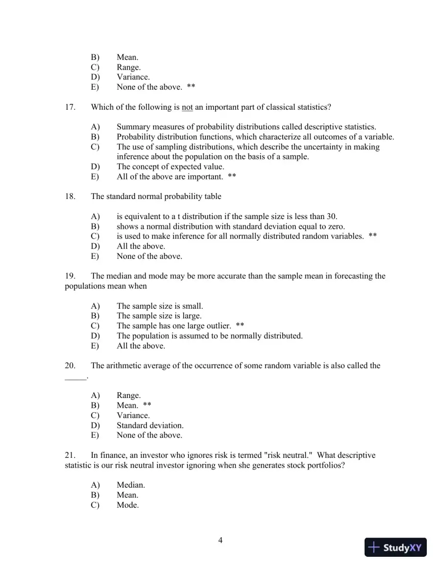 Business Forecasting with Business forecastX 6th Edition Test Bank, page 13