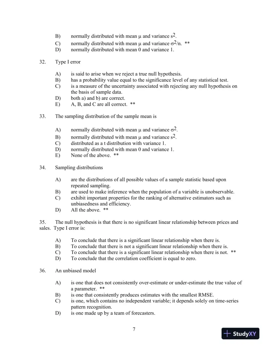 Business Forecasting with Business forecastX 6th Edition Test Bank, page 16