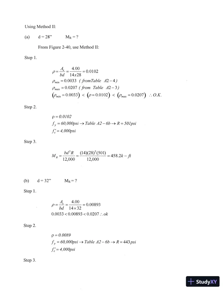 Solution Manual for Concrete Structures, HAR/CDR Edition, page 11