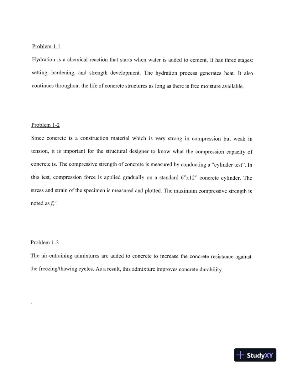 Solution Manual for Concrete Structures, HAR/CDR Edition, page 4