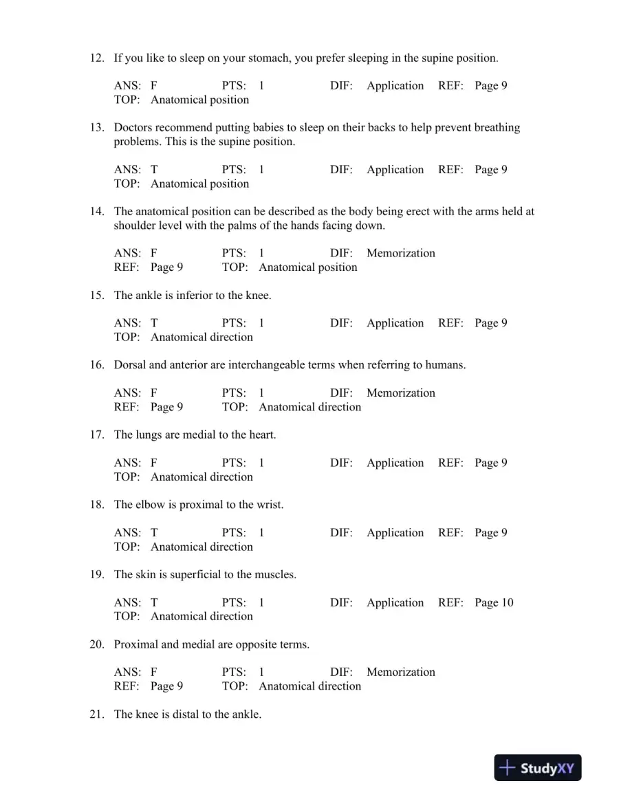 The Human Body in Health and Disease 6th Edition Test Bank, page 8