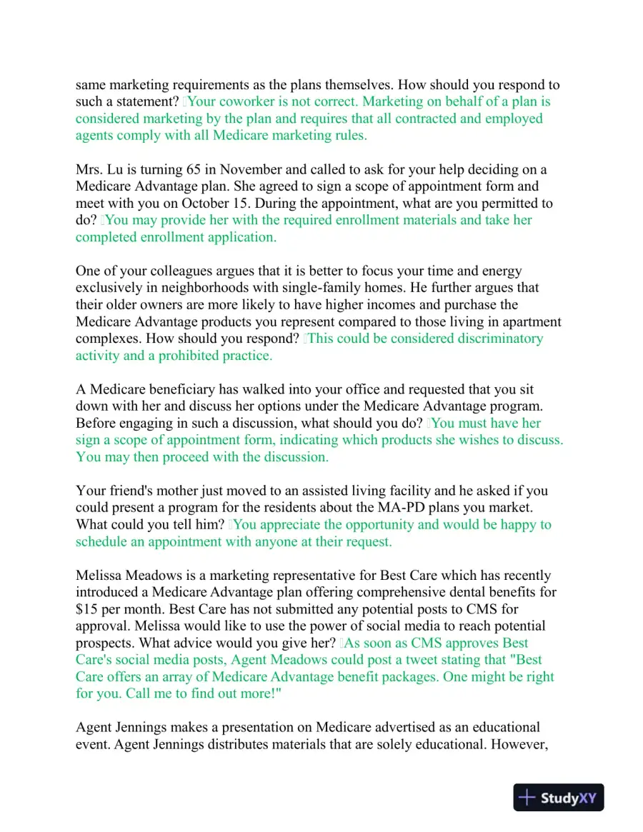 2023-2024 AHIP Nursing Diagnosis Final Exam With Answers (105 Solved Questions), page 13