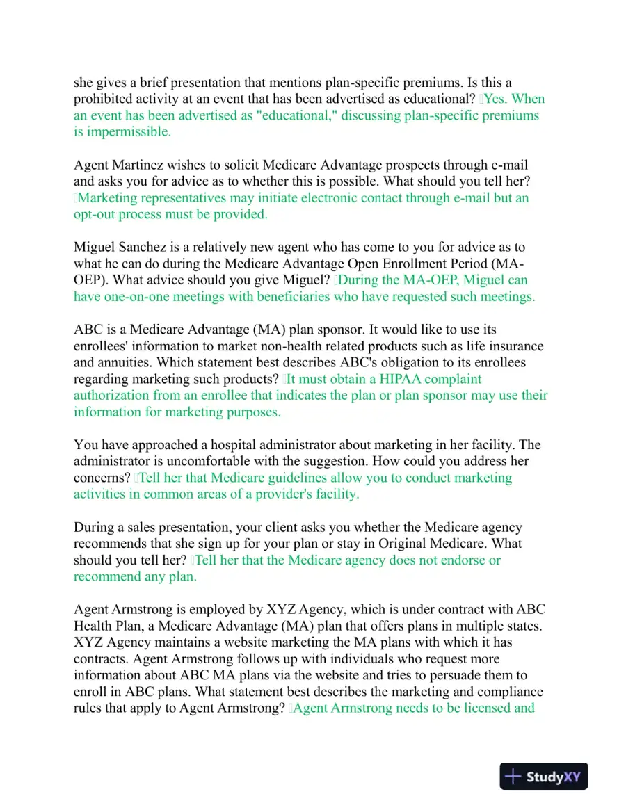 2023-2024 AHIP Nursing Diagnosis Final Exam With Answers (105 Solved Questions), page 14