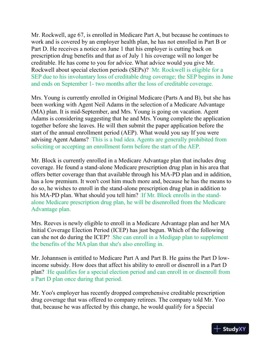 2023-2024 AHIP Nursing Diagnosis Final Exam With Answers (105 Solved Questions), page 16