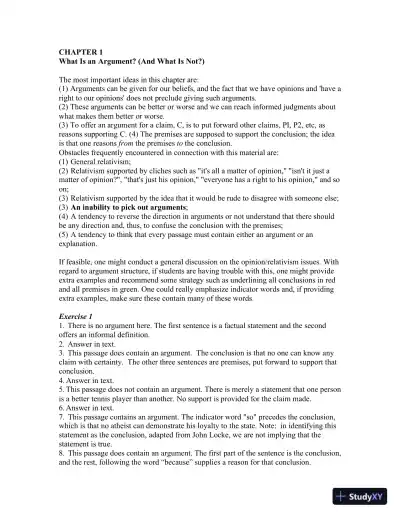 A Practical Study Of Argument, Audiobook : CD For Computer Solution Manual - Page 1 preview image