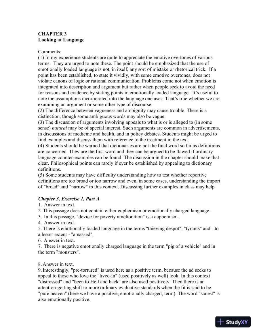 A Practical Study Of Argument, Audiobook : CD For Computer Solution Manual, page 12