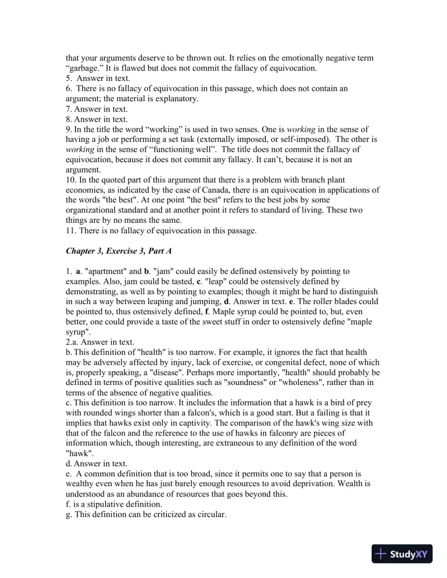 A Practical Study Of Argument, Audiobook : CD For Computer Solution Manual, page 14