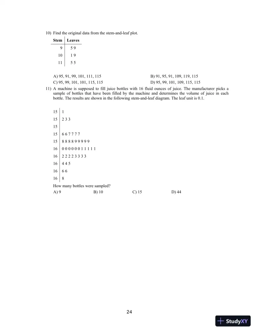 Statistical Reasoning for Everyday Life, 5th Edition Test Bank, page 27