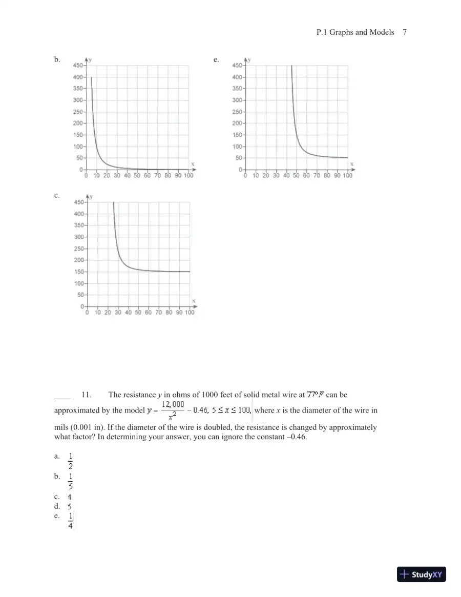 Test Bank for Calculus, 10th Edition, page 11