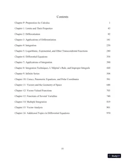 Test Bank for Calculus, 10th Edition - Page 3 preview image