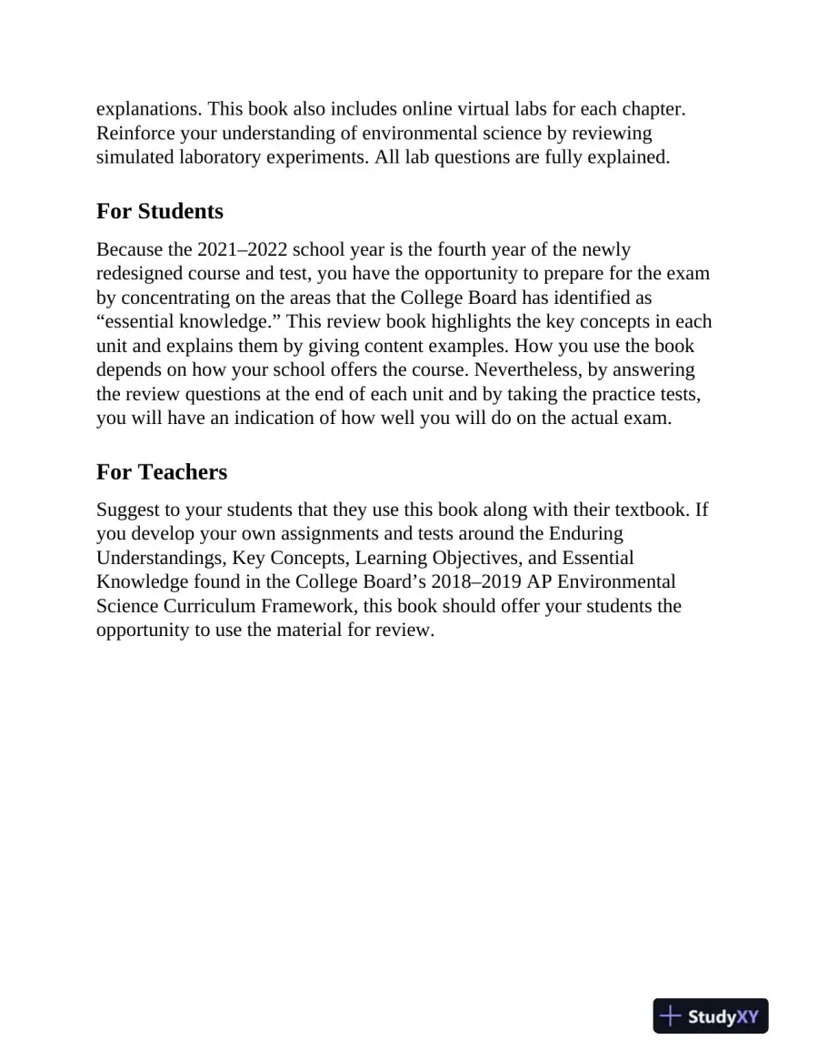 AP Environmental Science Premium, 2024: 5 Practice Tests + Comprehensive Review (2024), page 15