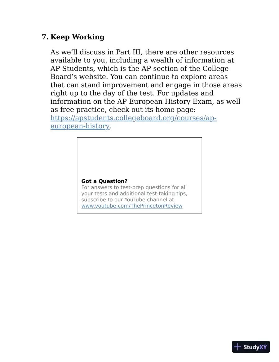 Princeton Review AP European History Prep, - The Princeton Review (2022), page 23