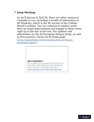 Princeton Review AP European History Prep, - The Princeton Review (2022) - Page 23 preview image