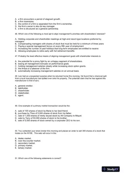 Essentials of Corporate Finance (Mcgraw-hill/Irwin Series in Finance, Insurance, and Real Estate) 9th Edition Test Bank - Page 10 preview image
