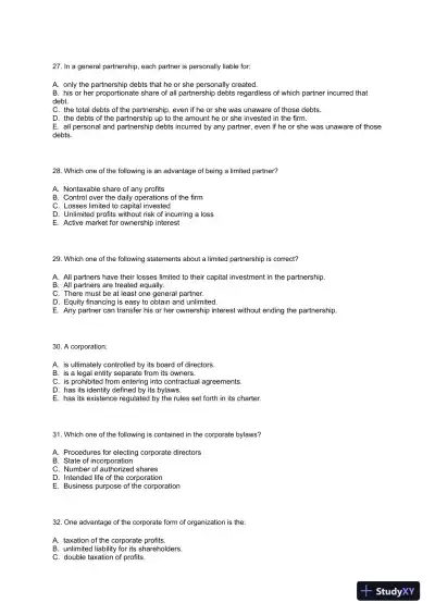 Essentials of Corporate Finance (Mcgraw-hill/Irwin Series in Finance, Insurance, and Real Estate) 9th Edition Test Bank - Page 7 preview image