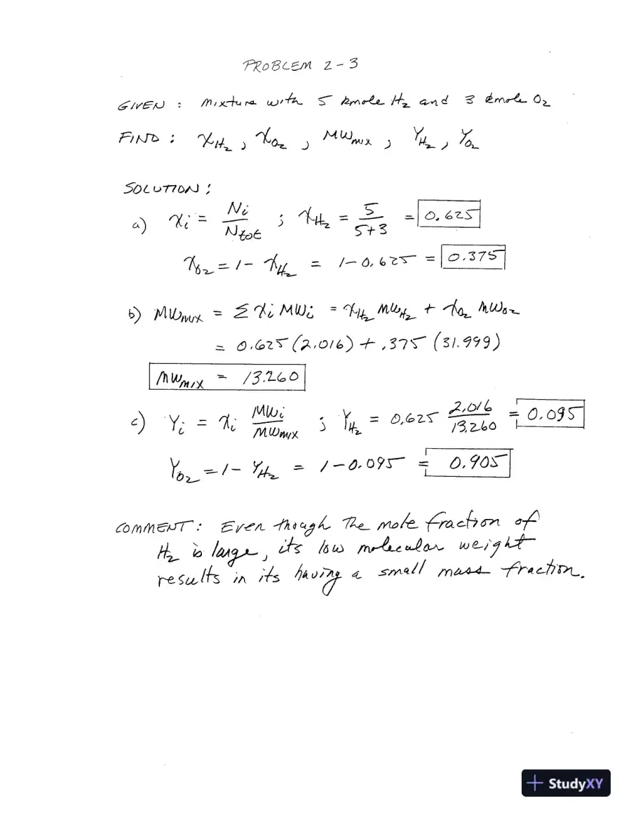 Solution Manual For An Introduction To Combustion: Concepts And Applications, 3rd Edition, page 6
