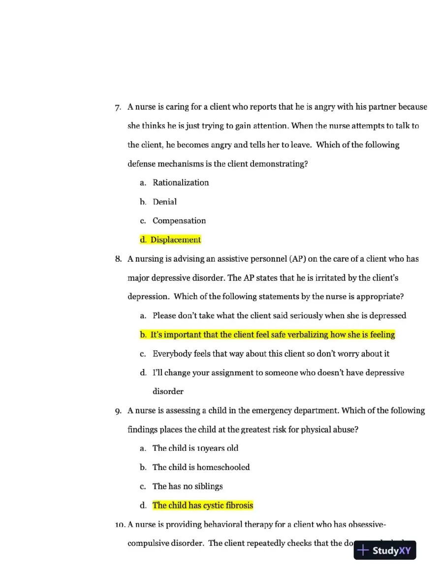 2023 ATI PN Comprehensive Exam with Answers (180 Solved Questions), page 4