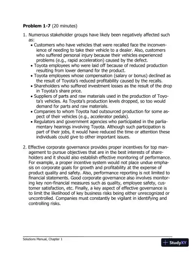 Managerial Accounting Tenth Canadian Edition Solution Manual - Page 12 preview image