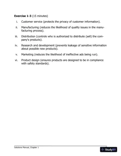 Managerial Accounting Tenth Canadian Edition Solution Manual - Page 8 preview image