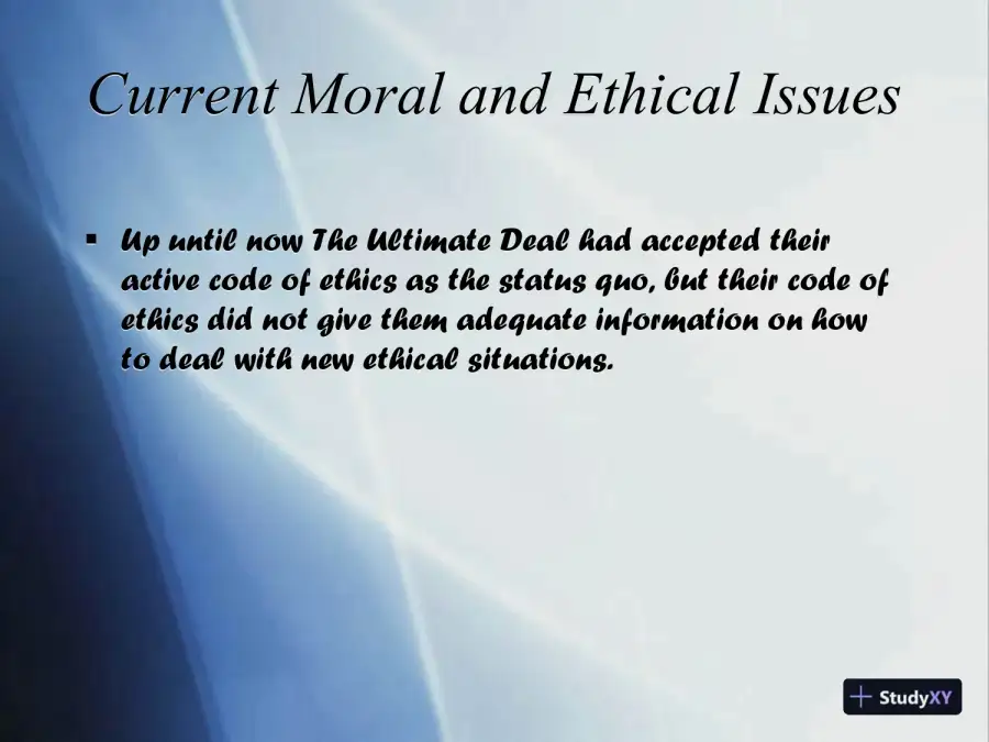 Ethical Organization Profile - The Ultimate Deal Company, page 3