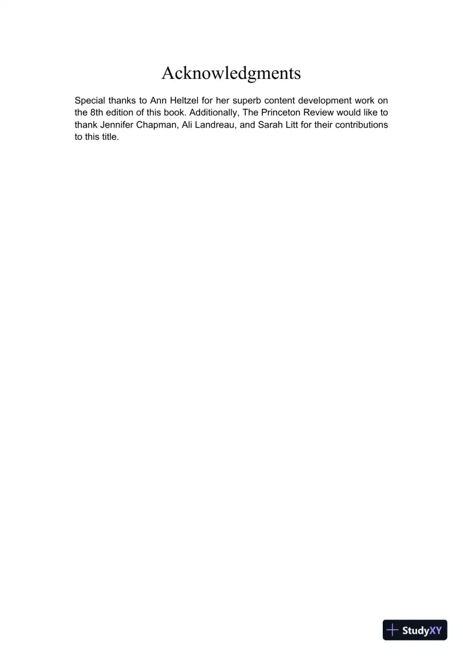 Princeton Review AP Computer Science a Prep (College Test Preparation), 8th Edition (2023), page 6