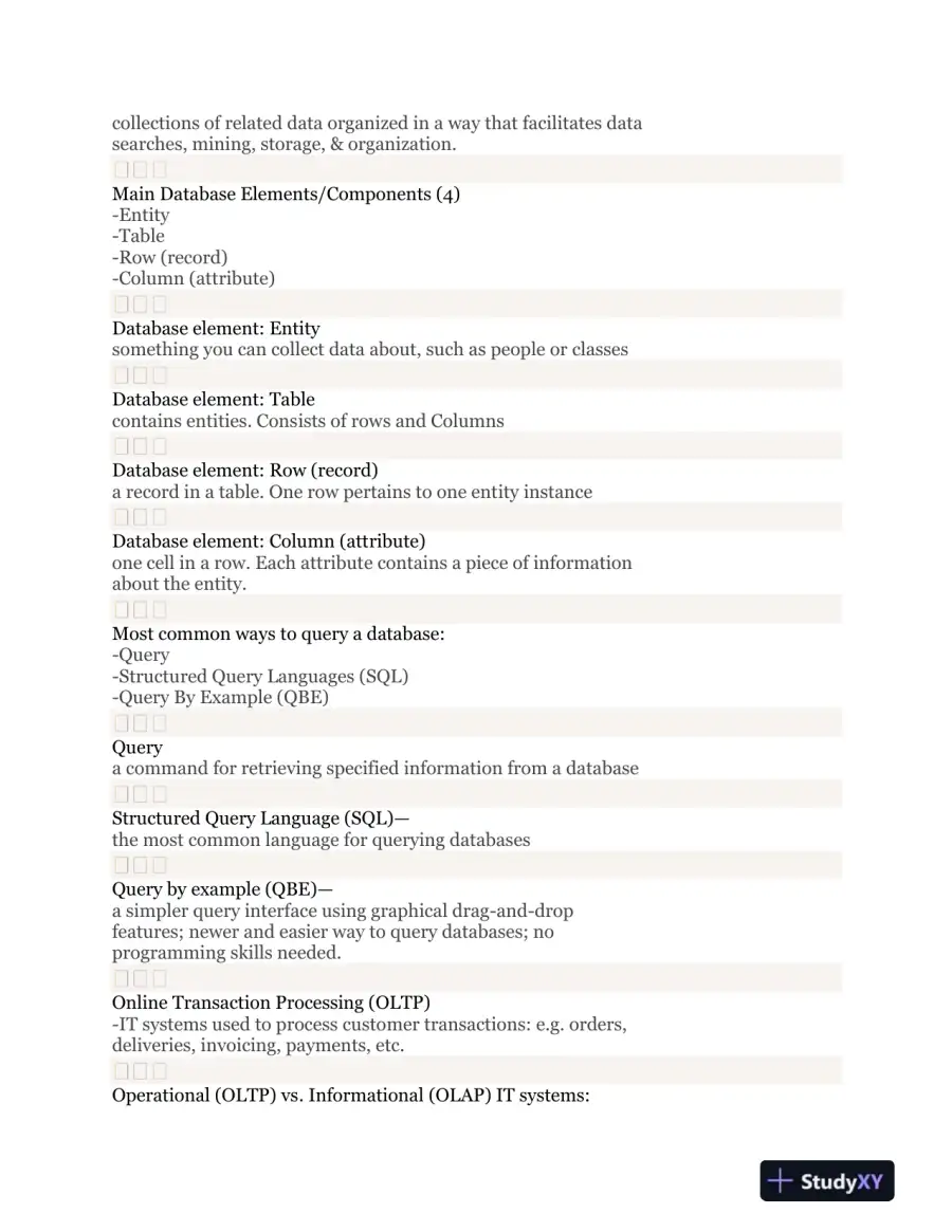 MIS 2101- Spring 2015 Final Exam, page 4