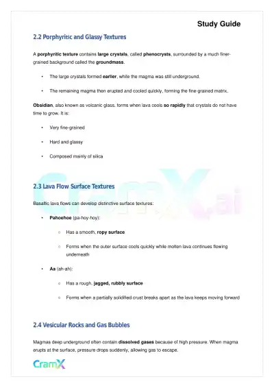 Geology - Igneous Rocks - Page 5 preview image