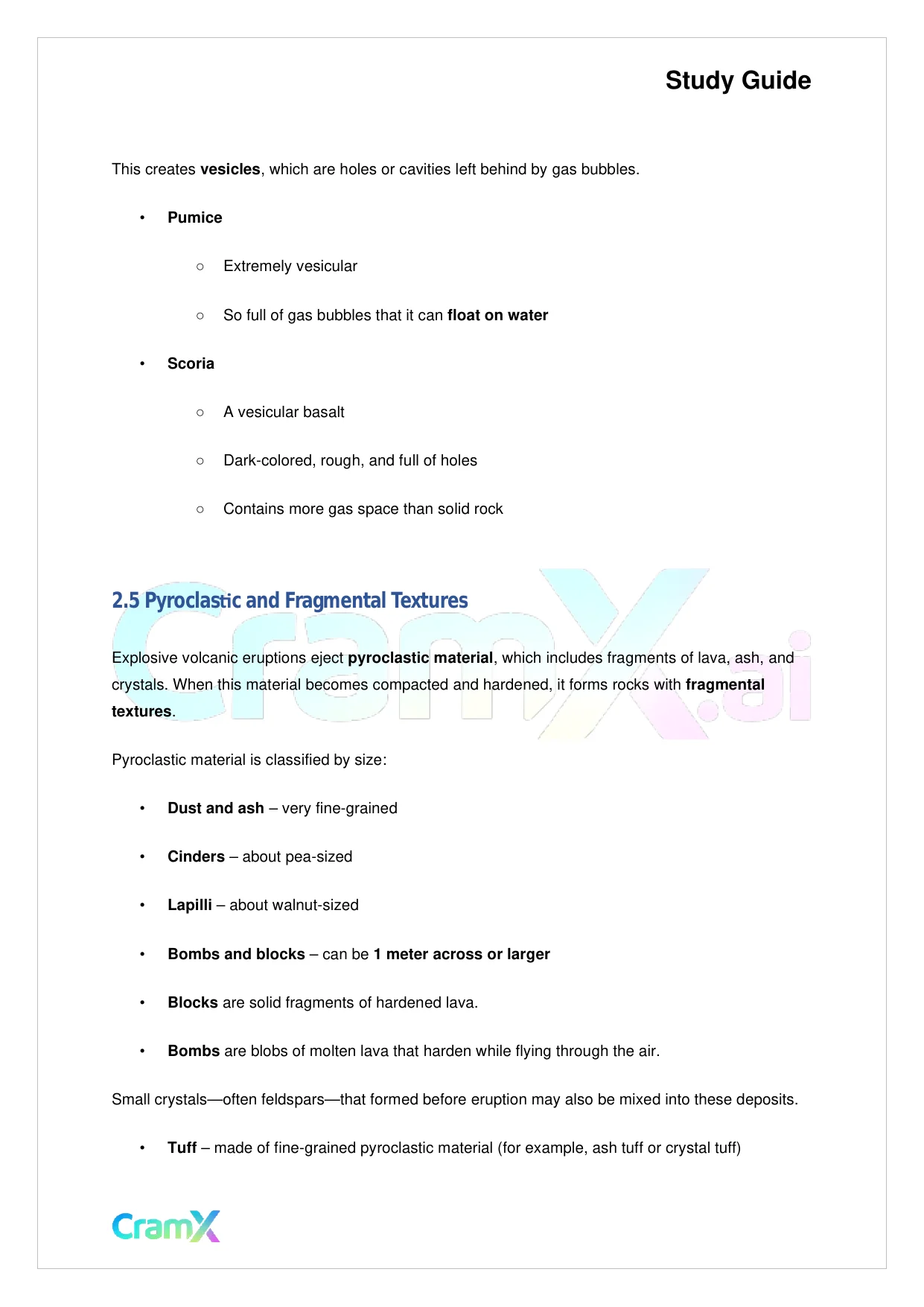 Geology - Igneous Rocks - Page 6 preview image