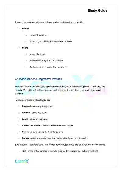 Geology - Igneous Rocks - Page 6 preview image