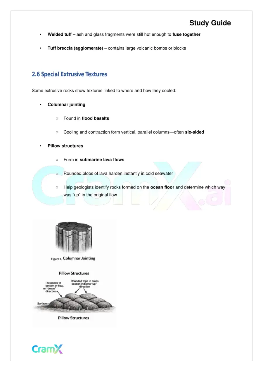 Geology - Igneous Rocks, page 7