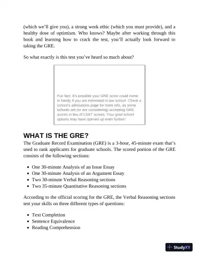 Princeton Review GRE Prep, 2024: 5 Practice Tests + Review and Techniques (2023) - Page 21 preview image