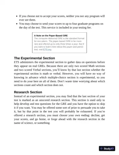 Princeton Review GRE Prep, 2024: 5 Practice Tests + Review and Techniques (2023) - Page 28 preview image