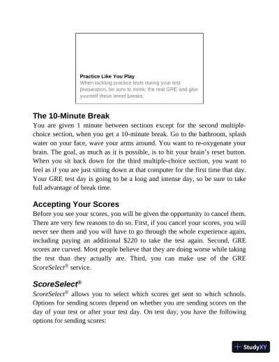 Princeton Review GRE Prep, 2024: 5 Practice Tests + Review and Techniques (2023) - Page 29 preview image