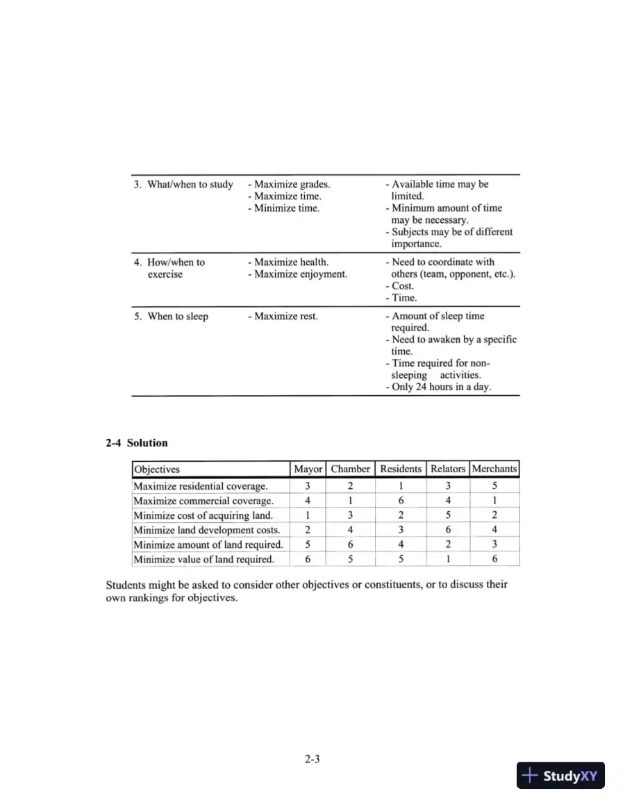 Solution Manual For Civil And Environmental Systems Engineering, 2nd Edition, page 10