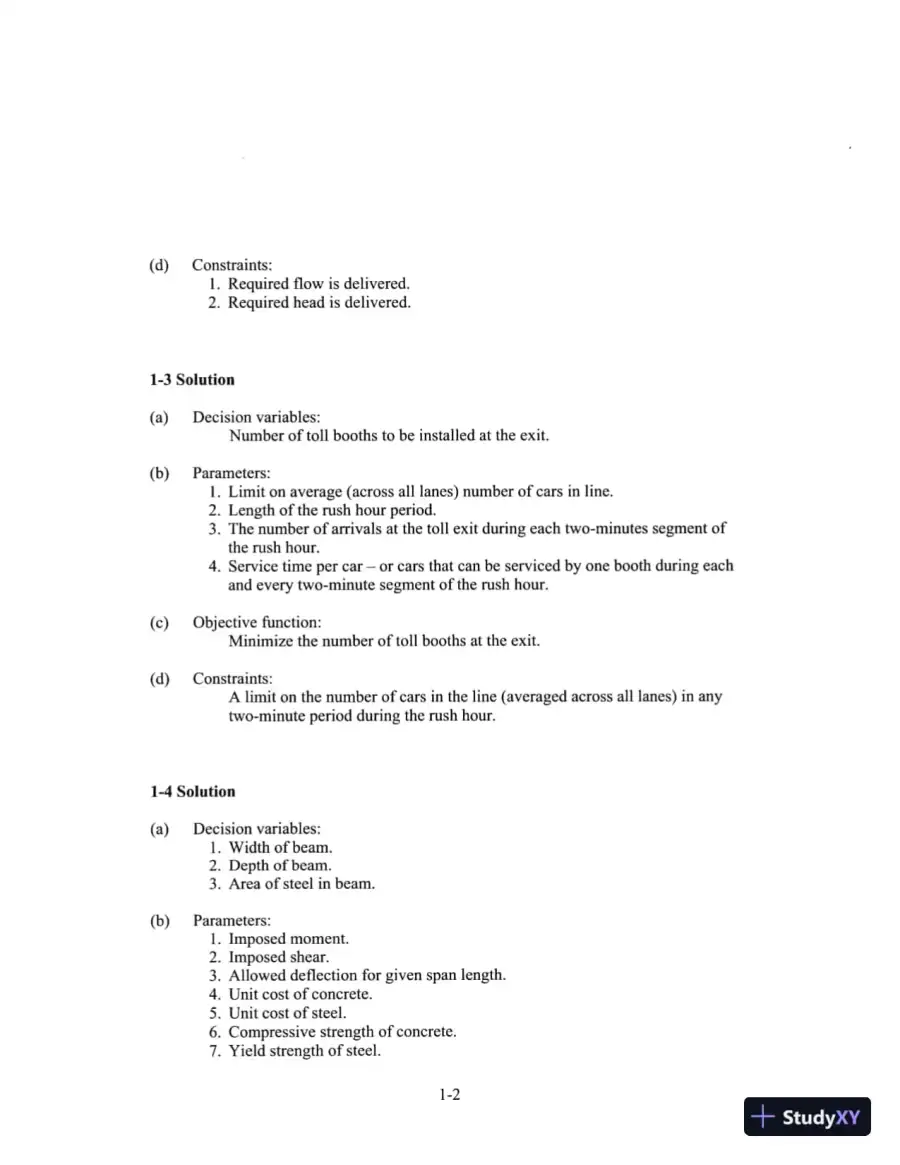 Solution Manual For Civil And Environmental Systems Engineering, 2nd Edition, page 4
