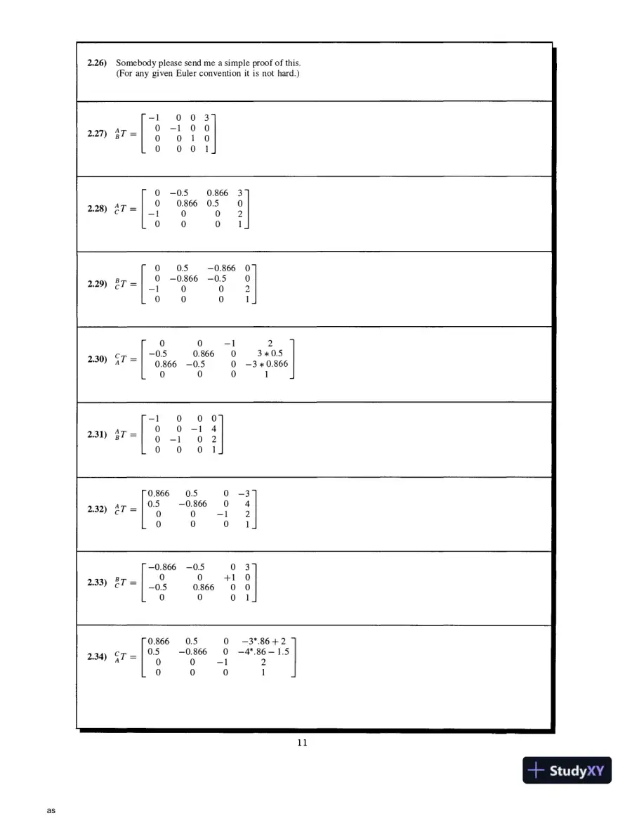 Solution Manual for Introduction to Robotics: Mechanics and Control, 4th Edition, page 13