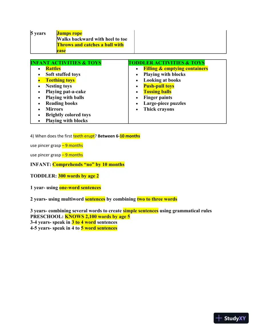 2024-2025 ATI Peds Proctored Study Practice Exam with Answers (90 Solved Questions), page 14