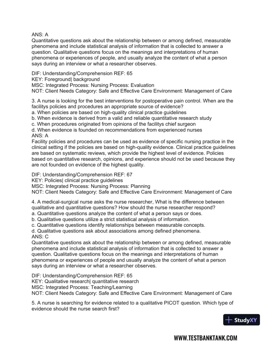 Medical-Surgical Nursing: Concepts for Interprofessional Collaborative Care, 2-Volume Set 9th Edition Test Bank, page 11